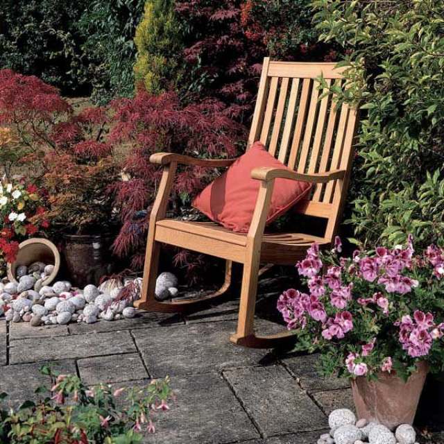 hojdacia stolička barlow tyrie-garten odolná voči poveternostným vplyvom, robustná a jednoduchá na údržbu