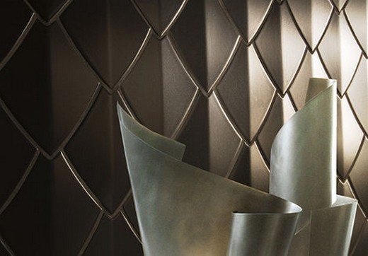 Kúpeľňové obklady v 3D vzhľade