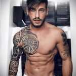 Снимка пример за рисуване на мъжка татуировка 17.11.2020 г. №013 -мъжка татуировка-