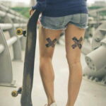 Снимка пример за рисуване на женска татуировка 17.11.2020 г. №111 -женска татуировка-