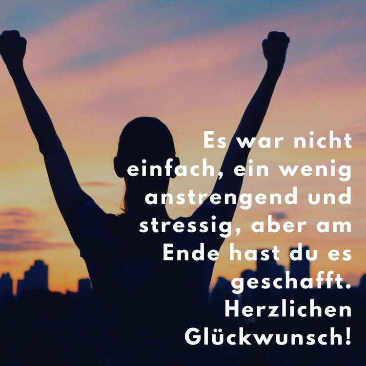 Blahoželáme, Abitur, posielajte povzbudzujúce texty