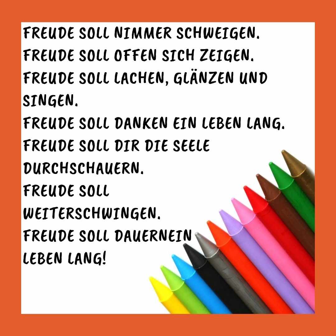 Báseň pre zápis do školy o radosti a pastelkách ako obrázok na pozadí