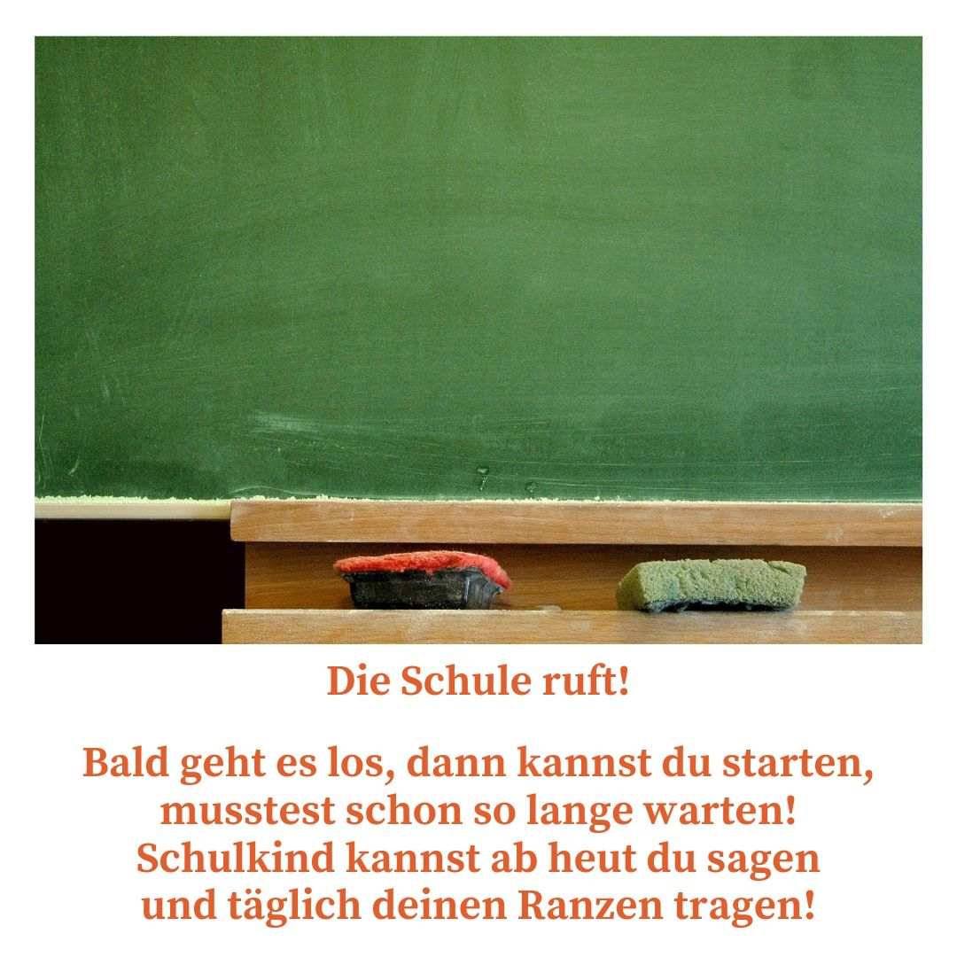 Starožitná školská tabuľa s krátkou básničkou na blahoželanie k prvému školskému dňu