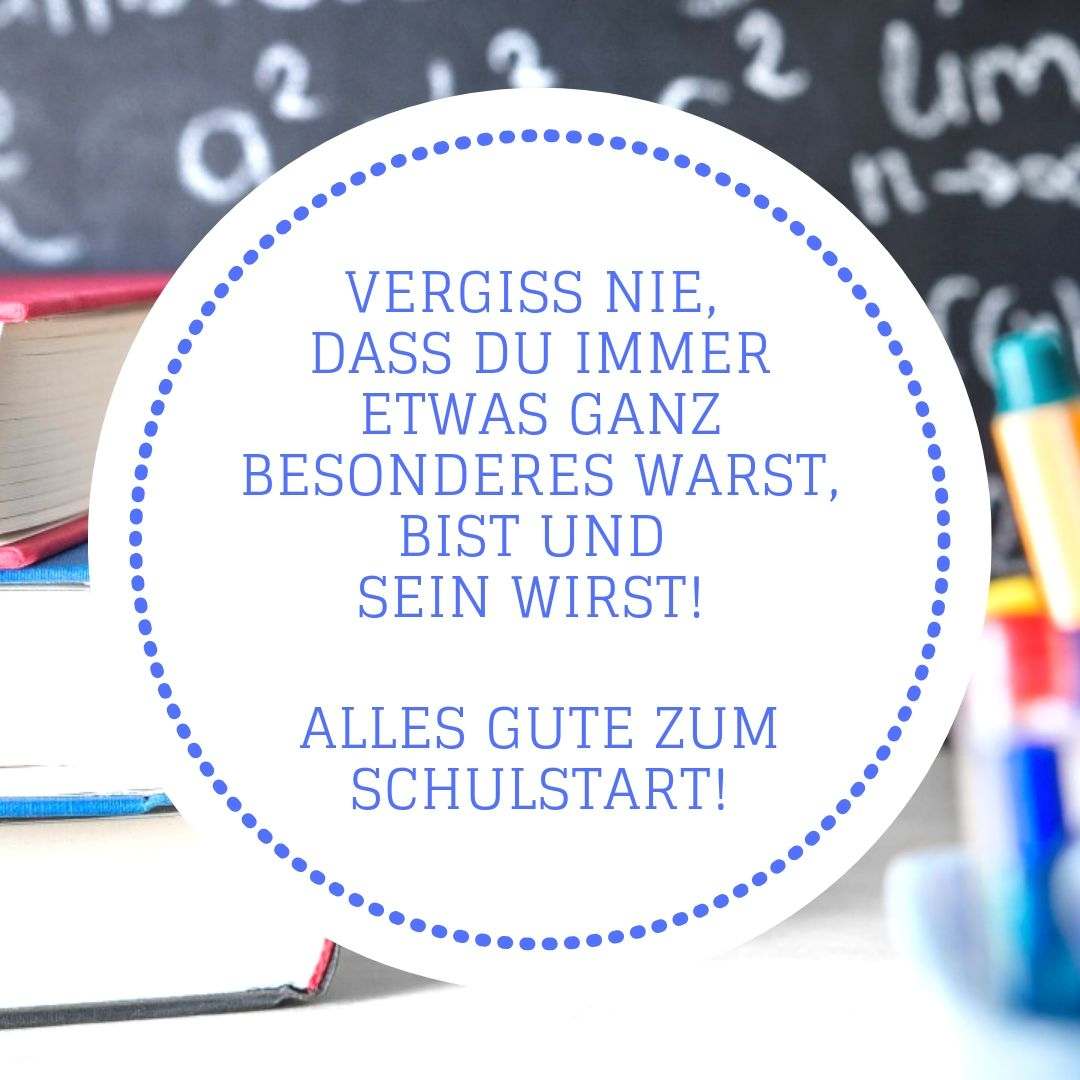 Všetko najlepšie do školy - ste niečo veľmi špeciálne a vždy budete