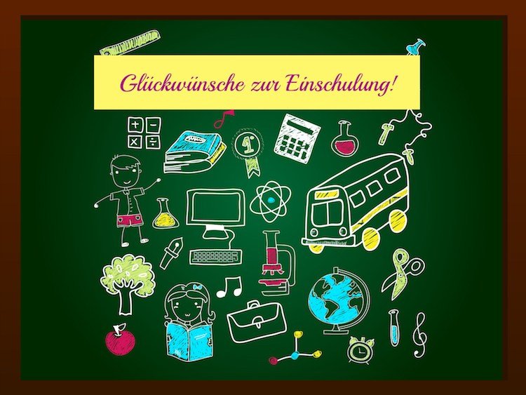 Gratulujeme k zápisu do školy, povedzme-späť do školy-tabuľa