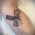 Kości tatuaż rysunek - zdjęcie - 4