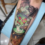 Rysunek tatuażu kocioł czarownic - zdjęcie - 7