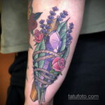 Rysunek tatuażu czarownicy - Zdjęcie tatuażu - 2