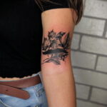 Rysunek tatuażu z kapeluszem lub czapką wiedźmy - zdjęcie - 1