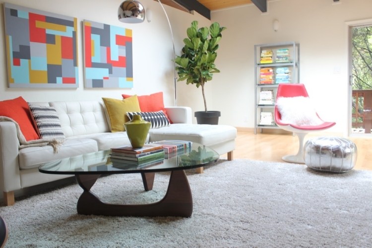 ikea-nábytok-nápady-obývačka-sedačka-Karlstad-biela