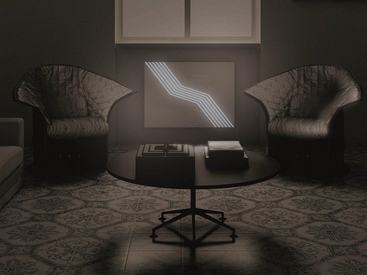 dekoratívny žiarič Svetelný fotoluminiscenčný od Scirocco H moderné radiátory nástenné-svietiace-dekoratívne-SVETLO-FOTOLUMINESCENTE-SCIROCCO-H