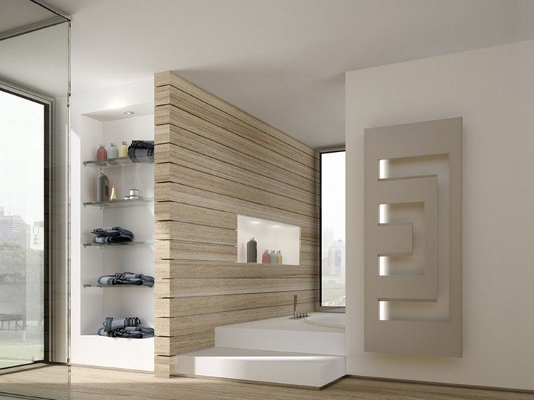 nástenný dizajnový radiátor Dedalo od Irsap moderné-radiátory-oceľ-dekoratívne-nástenné-podsvietenie-DEDALO- IRSAP