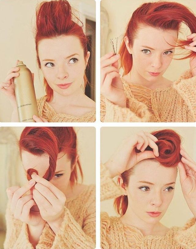 DIY retro rockabilly účes návod na samovraždu retro-rockabilly-účes-urob si sám-návod-samovražedná rolka