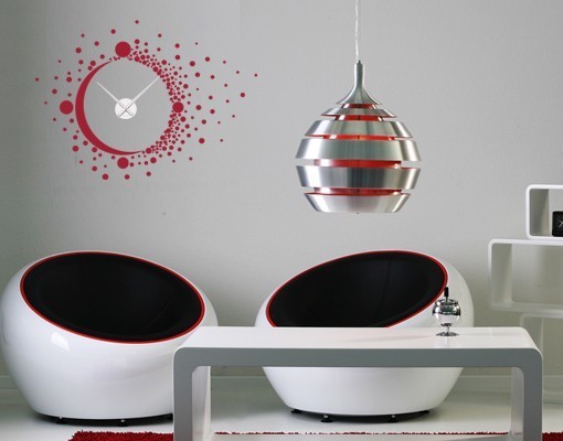 nápad na výzdobu steny červený interiér veľký tresk nástenná dekorácia-nápad-červená-interiér-veľký tresk