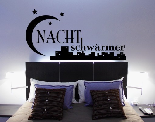 Samolepky na stenu v spálni nočné sovy Nálepky na stenu spiace nočné sovy