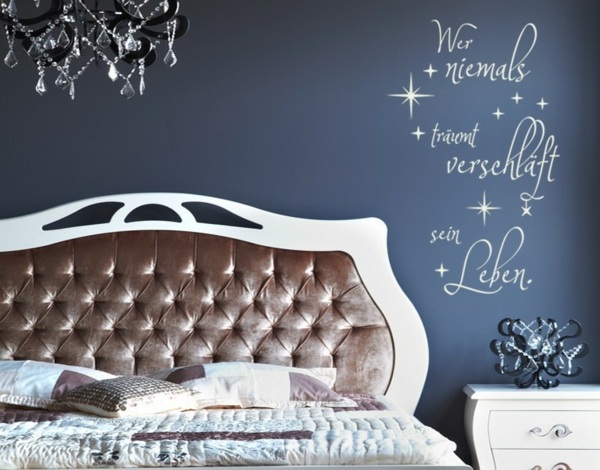 Samolepky na stenu do zasnenej spálne Samolepka na stenu-spálňa snov