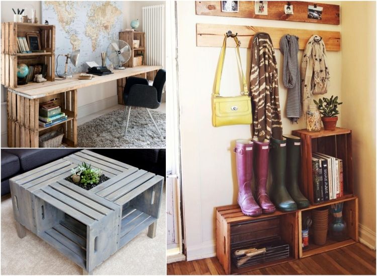 diy-idea-konferenčný stolík-písací stôl-chodba-drevené boxy