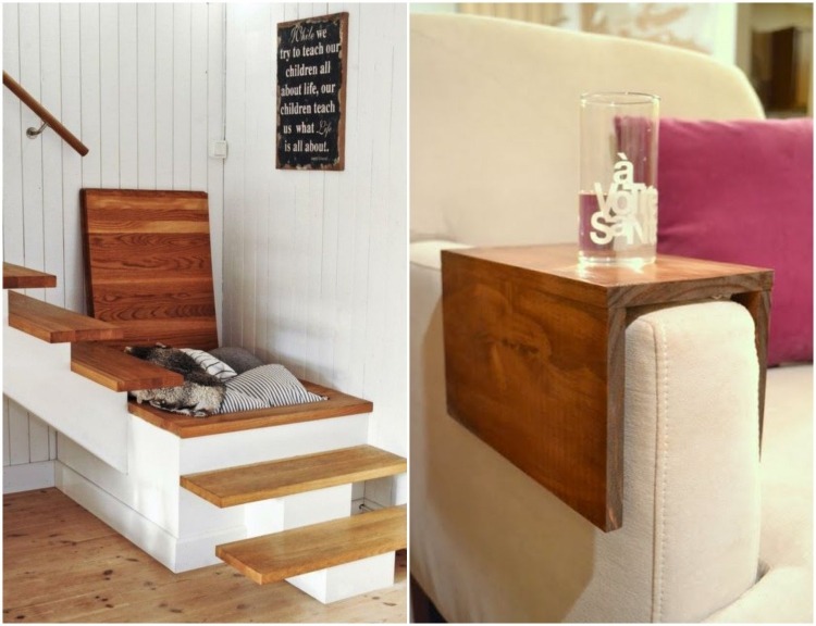 nápady-úložný priestor-praktické-schodisko-bočný stôl