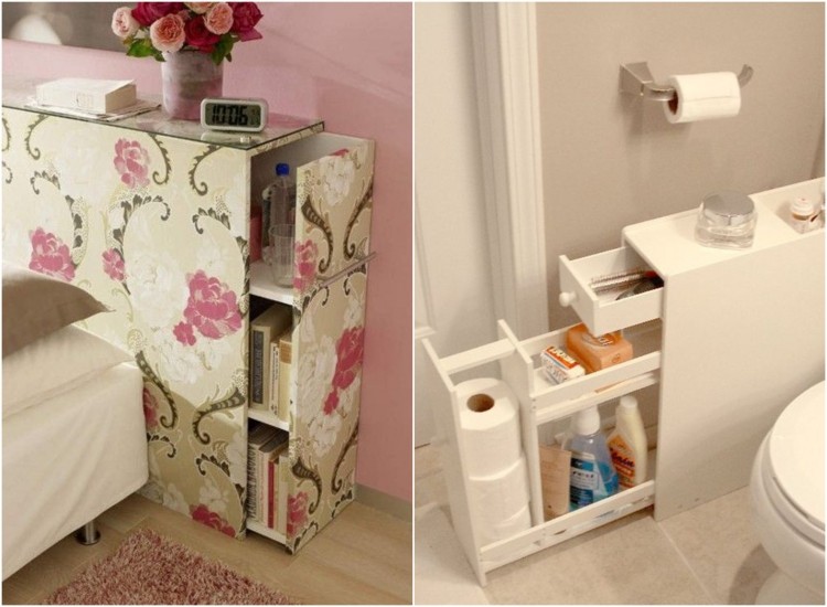 nápad-malý-byt-šetriaci priestor-nábytok-spálňa-kúpeľňa