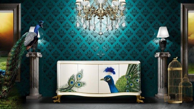 pávový komodár zlaté zlaté nohy ušľachtilý jetclass