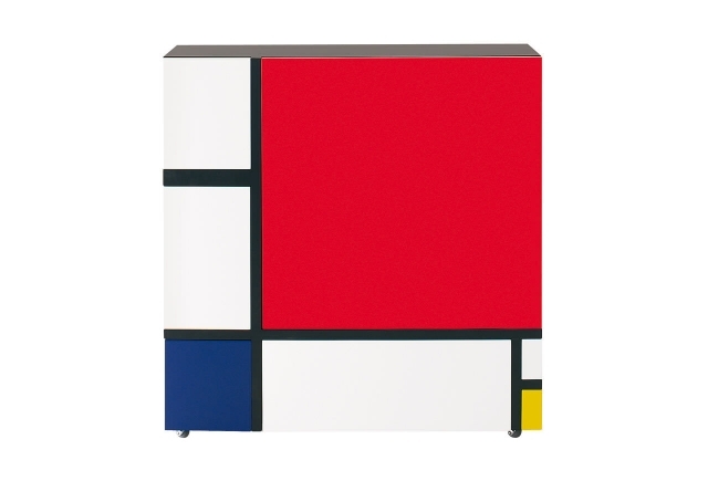 komoda štvorcového tvaru rôzne farby Shiro Kuramat cappellini