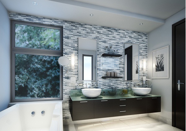 Dlaždice biela sivá klasicky elegantná