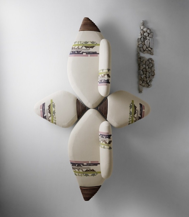 obývačka-moderne-zariadená-čalúnená sedačka-BOTAN-prvky-Passoni-Nature