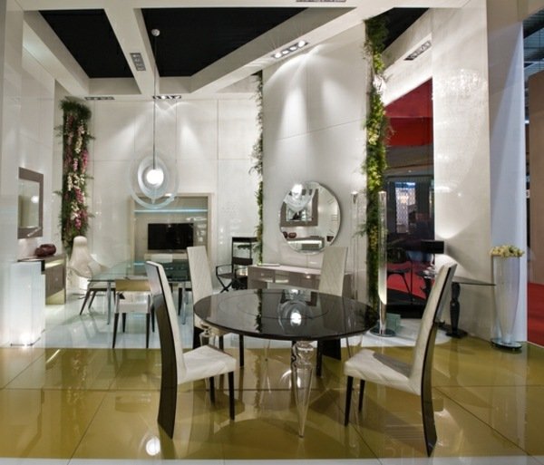 ultramoderná jedáleň