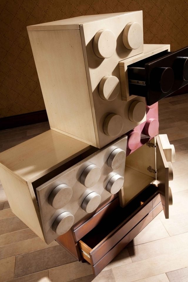 Šatníková skriňa-lego-stavebné bloky-fronty-LEGOS-Lola-Glamour