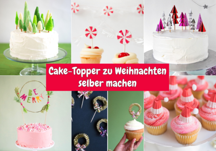 6 nápadov, ako si vlastnoručne vyrobiť vianočné torty a košíčky