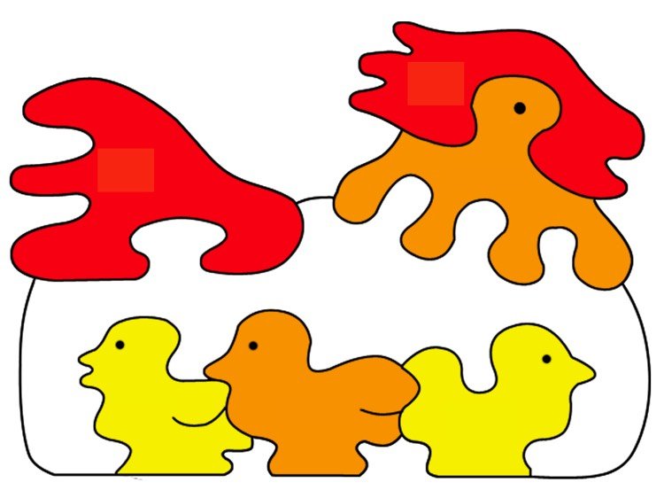 scroll-saw-templates-free-print-veľkonočné kuriatko