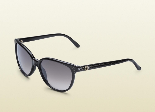 Klasický štýl, fialové šošovky a zdobený rám slnečné okuliare-okuliare-nápady-gucci-2014-leto