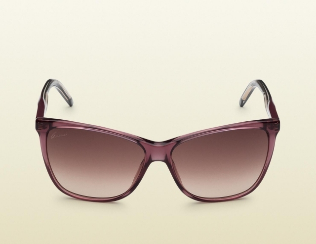 Plastový rám a fialové šošovky plastový rám-gucci-2014-módny dizajn