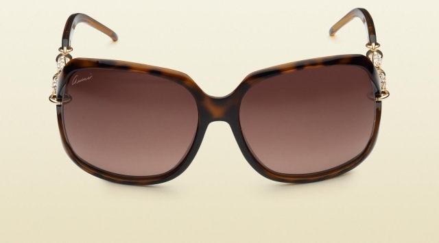 Zdobené chrámy, hranaté šošovky v rohovom ráme gucci-idea-slnečné okuliare-okuliare-2014-ženy