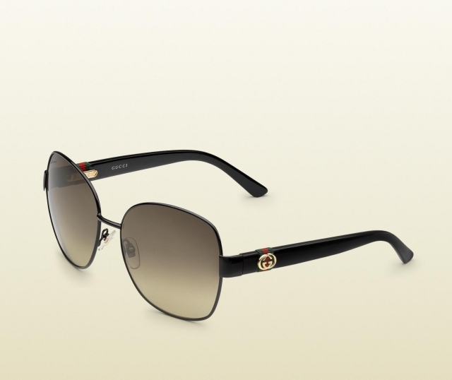 Štvorcové okuliare s hrubými spánkami, Gucci 2014 dámske okuliare-slnečné okuliare-2014-gucci-design