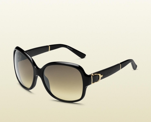 Štvorcové šošovky, čierny rám s ozdobou 2014-móda-slnečné okuliare-60-nápady