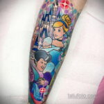 Tatuaż Kopciuszek - zdjęcie 5