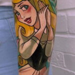 Księżniczka Aurora tatuaż - zdjęcie 5