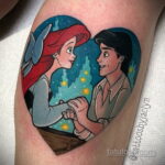 Księżniczka Ariel Tatuaż - Mała Syrenka - Zdjęcie 2