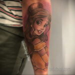 Belle Princess Tattoo - Piękna i Bestia - Zdjęcie 2