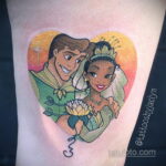 Tatuaż księżniczki Tiana - Księżniczka i żaba - zdjęcie 5