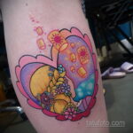 Tatuaż Splątanej Księżniczki Roszpunka - Zdjęcie 4