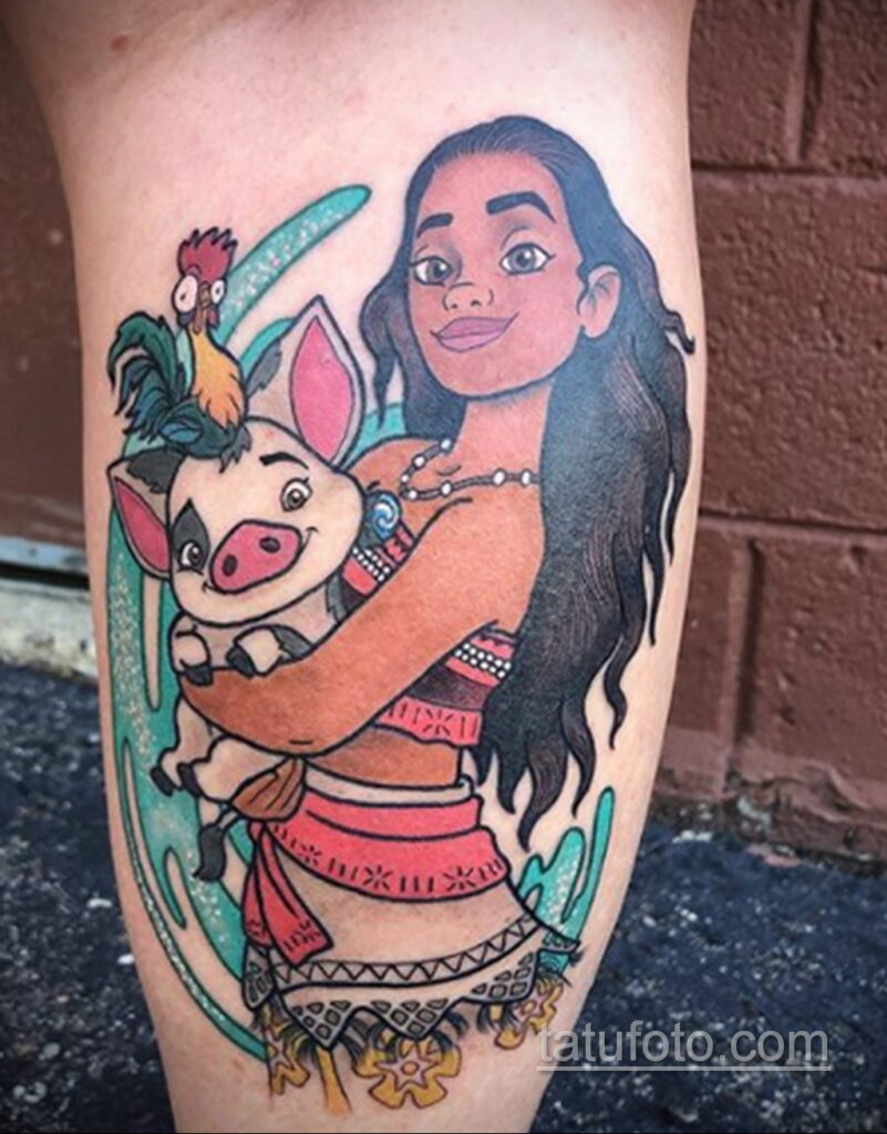 Księżniczka Vaiana Tattoo - zdjęcie 8