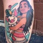 Księżniczka Vaiana Tattoo - zdjęcie 8