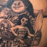 Tatuaż księżniczki Vaiana - zdjęcie 4