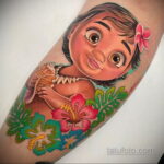 Księżniczka Vaiana Tattoo - zdjęcie 2