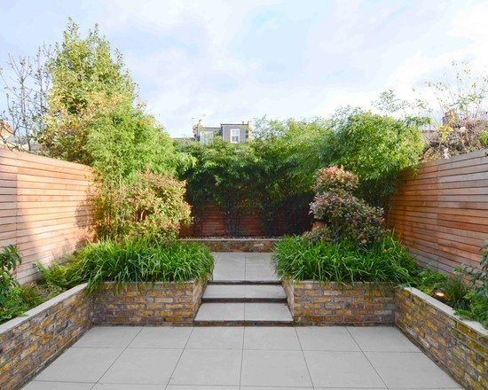 terasa myšlienka rastlín vyvýšené postele bambusová ochrana osobných údajov