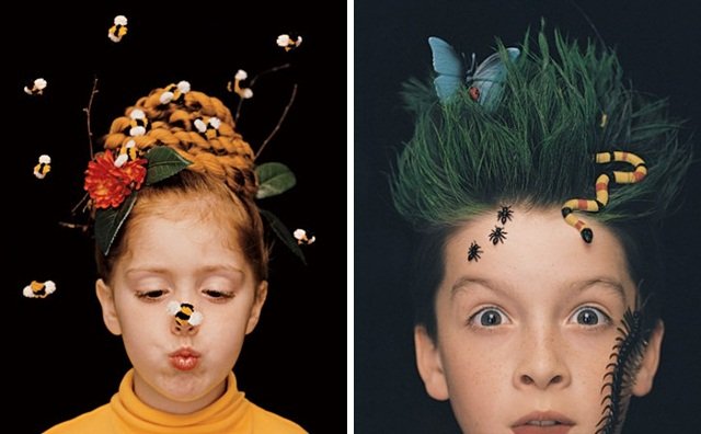 halloween účesy deti dievča chlapec hmyz kvety halloween účesy deti dievčatá chlapec hmyz