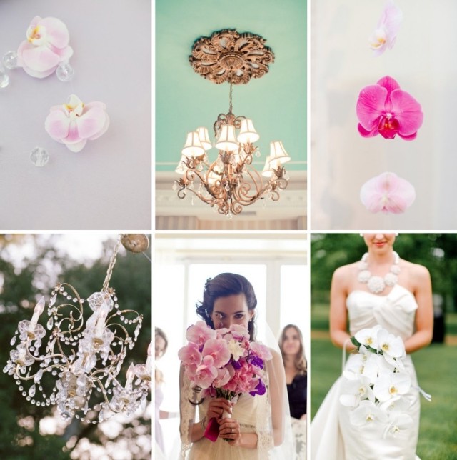 Elegantná svadba s množstvom orchideí a krištáľu svadobné nápady-luster-orchidea-nevesta-šaty