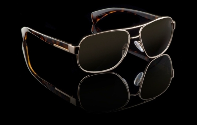 Sklo gradient hnedý zlatý bronzový rám plast hnedý zlatý bronzový rám plastový štít podložka okuliare chrámy dvojitý nosový mostík